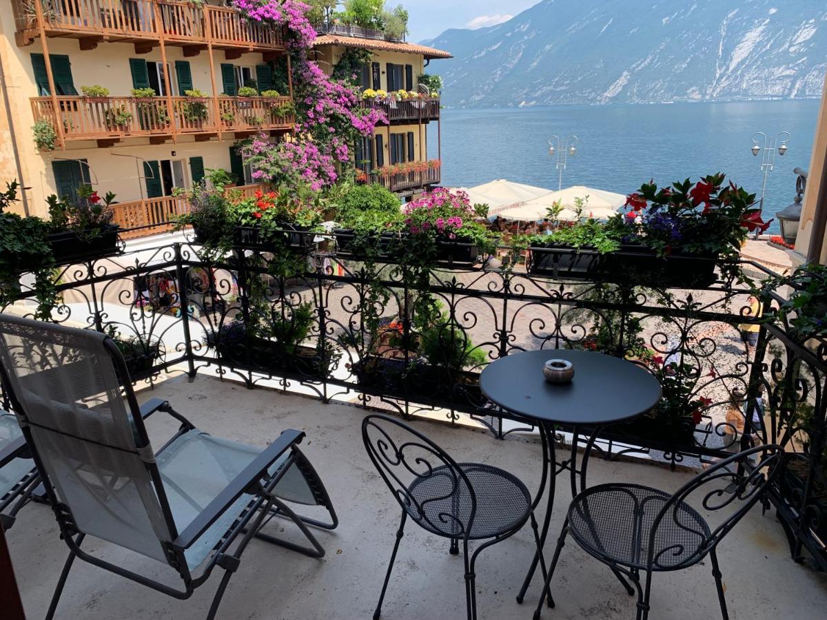 Albergo Ristorante Montebaldo Limone sul Garda Bagian luar foto